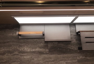 Is the cabinet light easy to use?