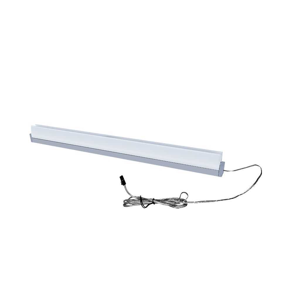 Multiwhite 18×11 Surface-mounted Linear Light for 8mm Glass Panel(Lighting from front)